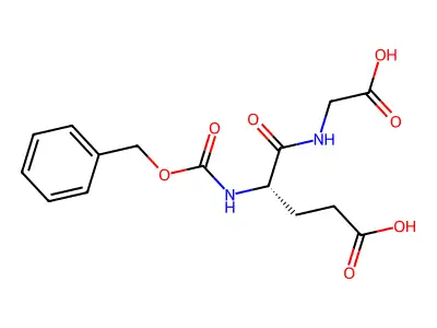 5-(Carboxymethylamino)-5-oxo-4-(phenylmethoxycarbonylamino)pentanoic acid structure