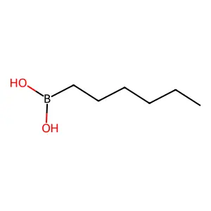 Hexylboronic Acid (contains varying amounts of Anhydride) structure