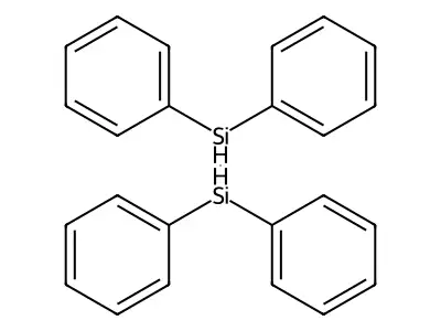 1,1,2,2-Tetraphenyldisilane structure