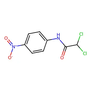 2,2-Dichloro-N-(4-nitrophenyl)acetamide structure