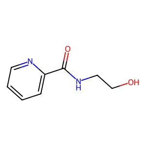 N-(2-Hydroxyethyl)picolinamide structure