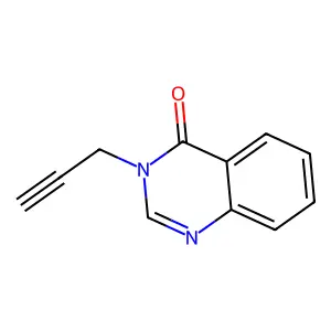3-(2-Propynyl)-4(3H)-quinazolinone structure
