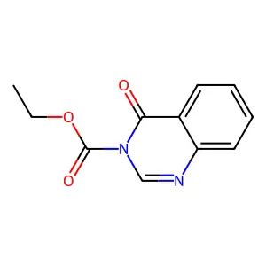 3(4H)-Quinazolinecarboxylic acid, 4-oxo-, ethyl ester structure