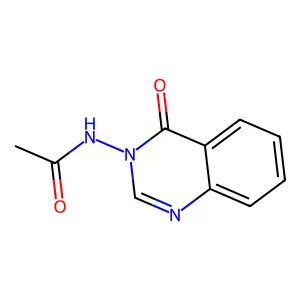 N-(4-Oxoquinazolin-3(4H)-yl)acetamide structure