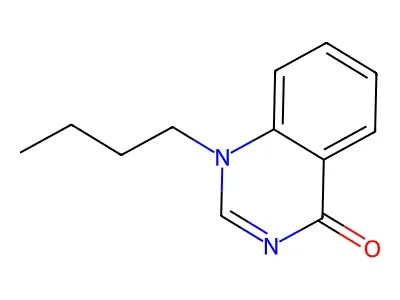 4(1H)-Quinazolinone, 1-butyl- structure