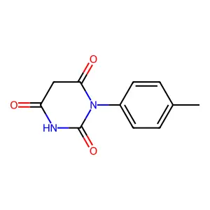 1-p-Tolyl-pyrimidine-2,4,6-trione structure