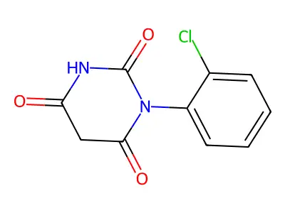 1-(2-Chlorophenyl)-1,3-diazinane-2,4,6-trione structure