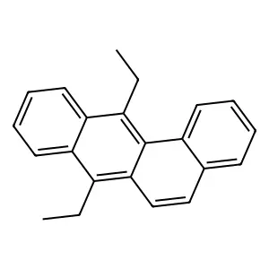 7,12-二乙基苯并[a]蒽 structure