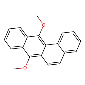 7,12-二甲氧基苯并[a]蒽 structure