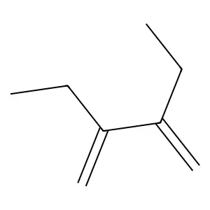 2,3-Diethyl-1,3-butadiene structure