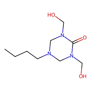 5-丁基四氢-1,3-双(羟甲基)-1,3,5-三嗪-2(1H)-酮 structure