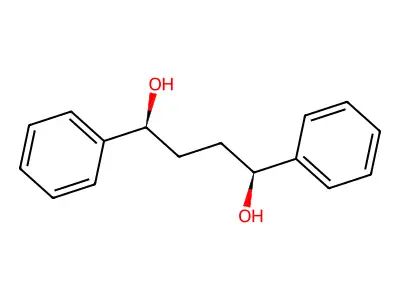 (1S,4S)-1,4-diphenylbutane-1,4-diol structure