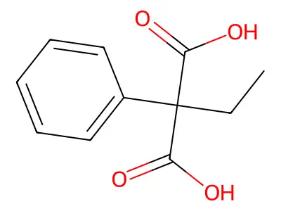 乙基苯基丙二酸 structure
