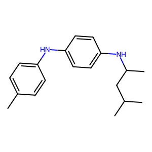 N1-(1,3-二甲基丁基)-N4-(4-甲基苯基)-1,4-苯二胺 structure