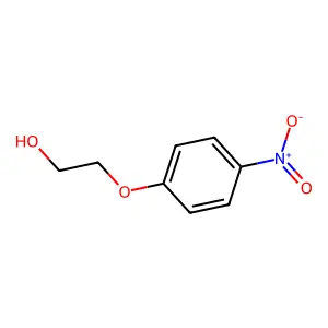2-(4-硝基苯氧基)乙醇 structure