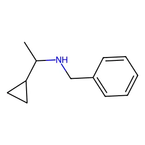 (S)-N-benzyl-1-cyclopropylethanamine structure