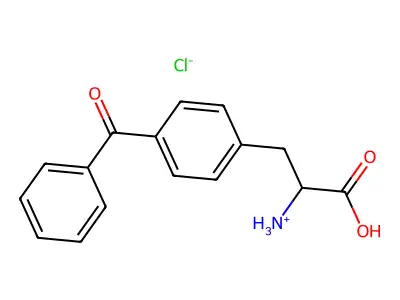 [2-(4-Benzoylphenyl)-1-carboxyethyl]azanium;chloride structure