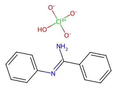 N-Phenyl-benzamidine perchlorate structure