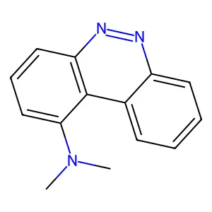 N,N-Dimethylbenzo[c]cinnolin-1-amine structure
