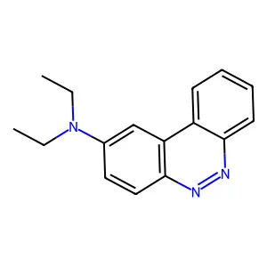N,N-Diethylbenzo[c]cinnolin-2-amine structure