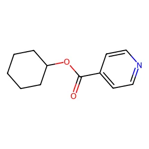 异烟酸环己酯 structure