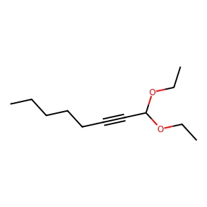 1,1-二乙氧基-2-辛炔 structure