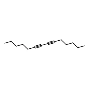 6,8-Tetradecadiyne structure