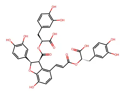 Isosalvianolic acid B structure
