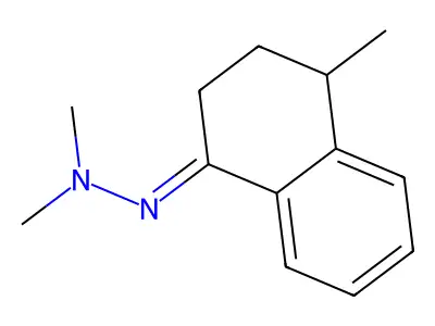 N-methyl-N-[(4-methyl-3,4-dihydro-2H-naphthalen-1-ylidene)amino]methanamine structure