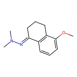5-methoxy-1-tetralone N,N-dimethylhydrazone structure