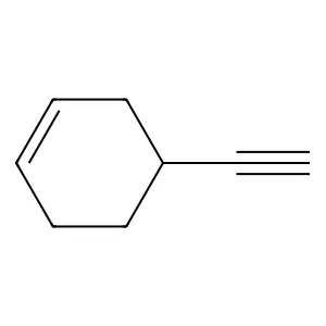 Cyclohexene, 4-ethynyl structure