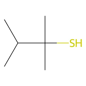 2-Butanethiol, 2,3-dimethyl- structure