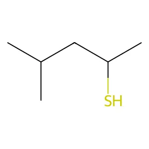 4-Methylpentane-2-thiol structure