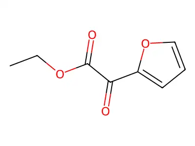 Ethyl alpha-oxofuran-2-acetate structure