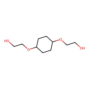 2,2'-(1,4-环己烷二基双(氧))双乙醇 structure