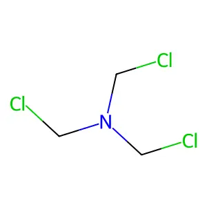 1-氯-N,N-双(氯甲基)甲胺 structure