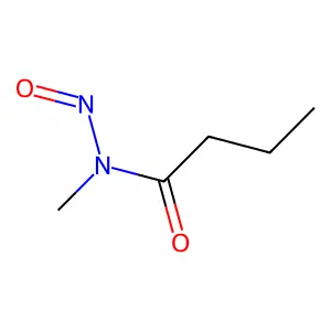 N-甲基-N-亚硝基丁酰胺 structure