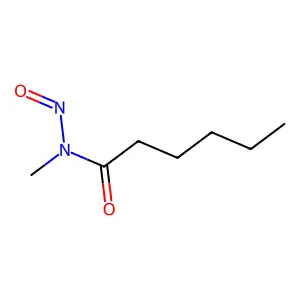 N-甲基-N-亚硝基己酰胺 structure