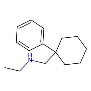 N-[(1-苯基环己基)甲基]乙胺 structure