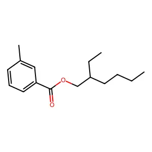 m-Toluic acid, 2-ethylhexyl ester structure