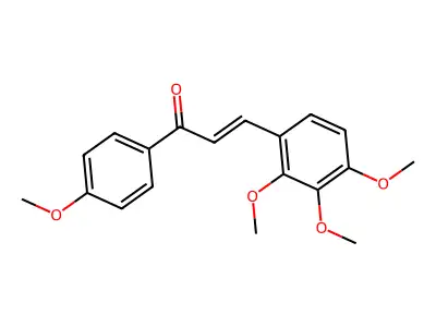 2,3,4,4'-Tetramethoxychalcone structure