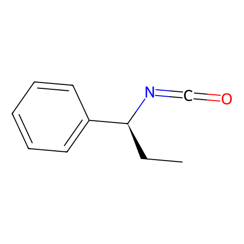 [(1S)-1-isocyanatopropyl]benzene structure