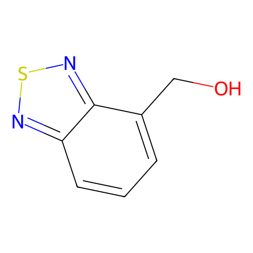 (2,1,3-Benzothiadiazol-4-yl)methanol structure