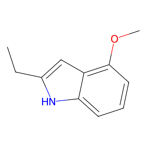 2-ethyl-4-methoxy-1H-indole structure
