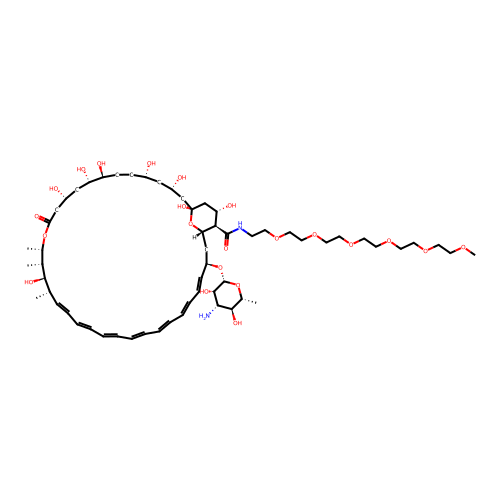 KY-62 amphotericin B analog structure