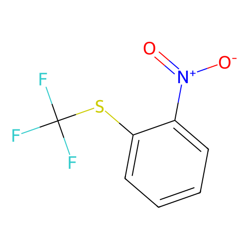 2-Nitrophenyl trifluoromethyl sulfide structure
