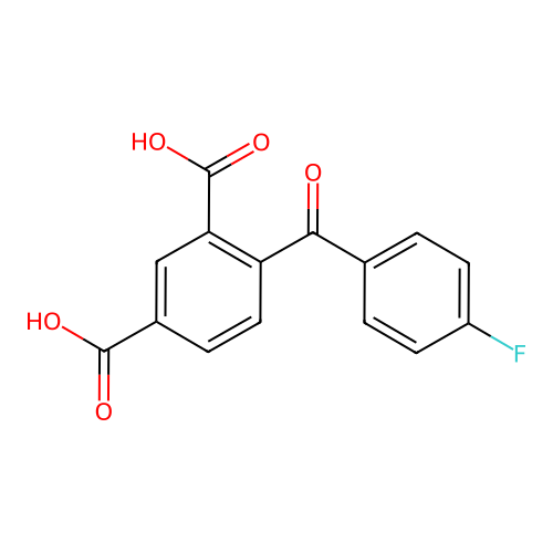 4-(4-Fluorobenzoyl)isophthalic acid structure