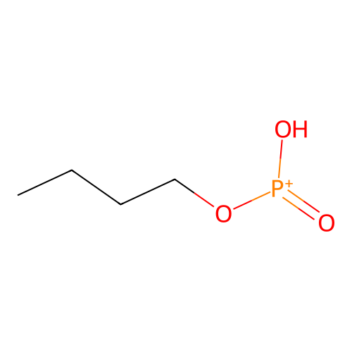 Phosphonic acid, monobutyl ester structure