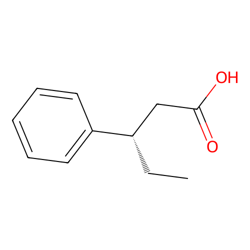 3[S]-Phenylvaleric acid structure