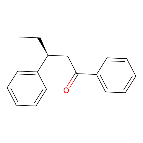 1-Pentanone, 1,3-diphenyl-, (3S)- structure